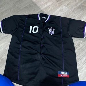 Mike Bibby western conference warm up - large